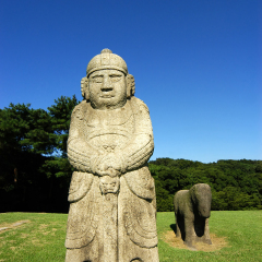 stone statue - korean royal tomb