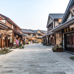 无锡市拈花湾小镇建筑景观