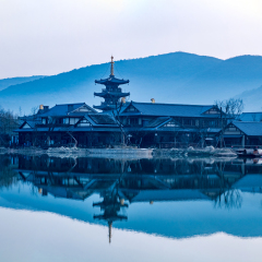 无锡市拈花湾小镇建筑景观