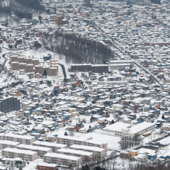 北海道小樽天狗山俯瞰
