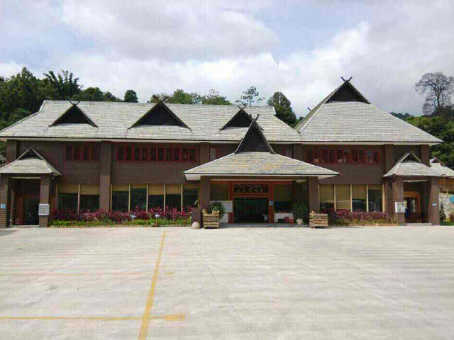 哈尼文化园 西双版纳哈尼文化园主要由哈尼族生态博物