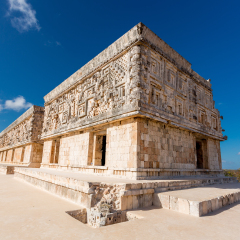 Uxmal, Mexico. Governor palace.