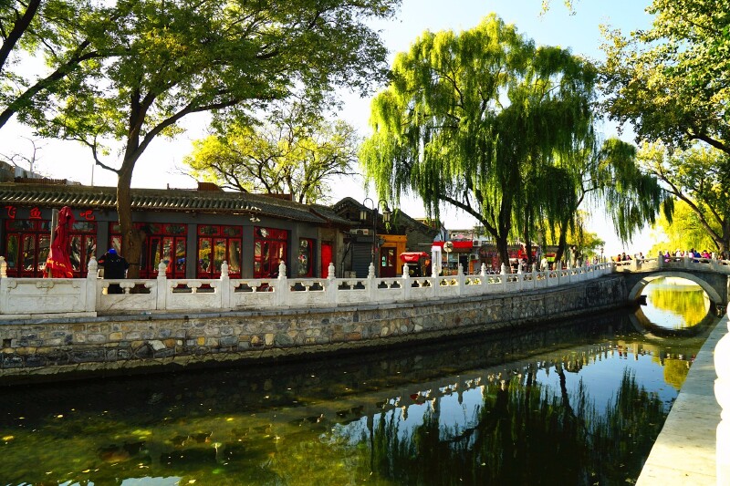 什刹海                      银锭桥