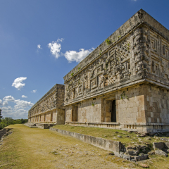 Uxmal. Palacio del Gobernador. Mexico