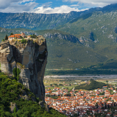 Monastery Holy Trinity , Meteora , Greece