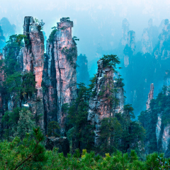 Zhangjiajie National Park, China.