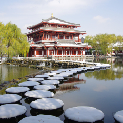 Xi 'an datang furong garden snow