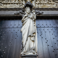 Gate of Saint John's Hospital - Bruges, Belgium