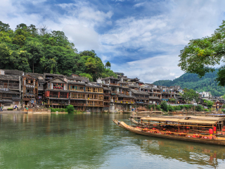 湘西凤凰古城 景点模块