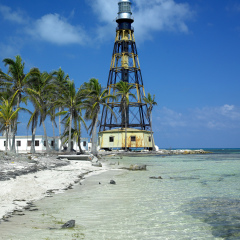 lighthouse, Cayo Jutias, Pinar del Rio Province, Cuba