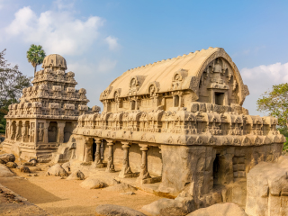 马哈巴利普兰巨型浮雕