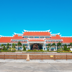 It was photographed in Quanzhou, China in October 29, 2018. The name of the building is Museum of Quanzhou.