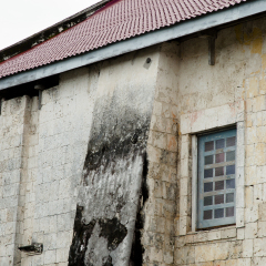 Strange Face - Baclayon Church - Philippines