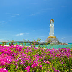 三亚海上观音 景点模块