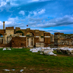 Basilica of st.john Selcuk izmir,Turkey