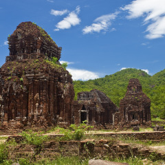 Temple ruin of the My Son complex, Vietnam