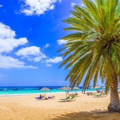 Beach in Tenerife, Canary Islands, Spain