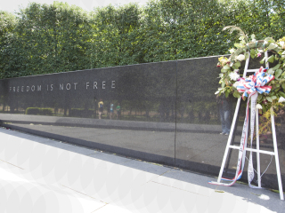 朝鲜战争纪念墙