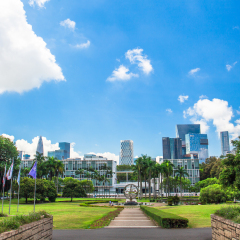 深圳大学校园及周边建筑群