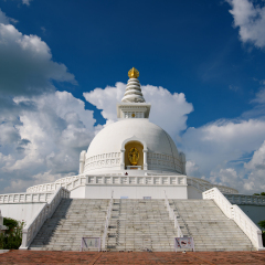 World Peace Pagoda in Nepal