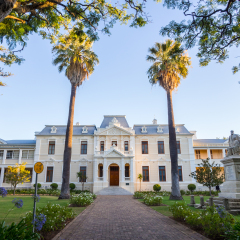 Theological seminary of the university of Stellenbosch, Cape Town, South Africa.