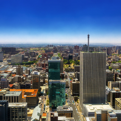 Republic of South Africa. Johannesburg, Gauteng Province. Cityscape 
