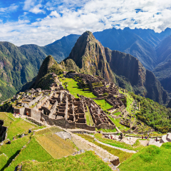 Machu Picchu is one of the New Seven Wonders of the World.