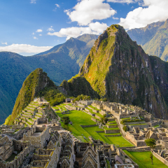 Machu Picchu (Peru, Southa America), a UNESCO World Heritage Site