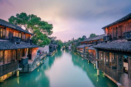 <华东五市-苏州园林-杭州-乌镇双高5日游>天津出发0购物，7大5A景点，乌镇+周庄双水乡，舒适住宿/升级1晚千古情酒店，船游太湖，细品扬州瘦西湖