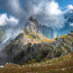 Machu Picchu, UNESCO World Heritage Site. One of the New Seven Wonders of the World.
