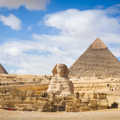 Giza Pyramids - Cairo, Egypt
