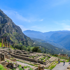 Delphi Archaeological Site, Ancient Greece