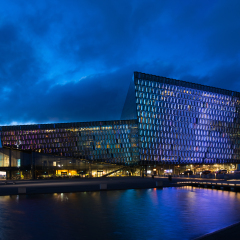 Opera house in Reykjavik
