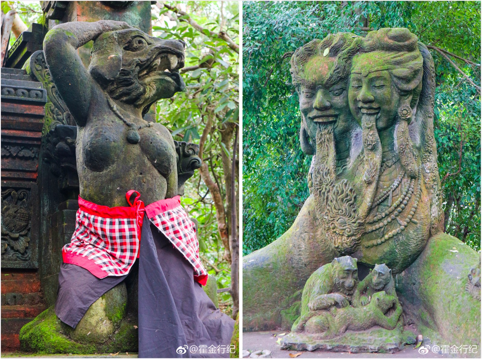 有搔首弄姿的兽面人身,还有当地的神灵.