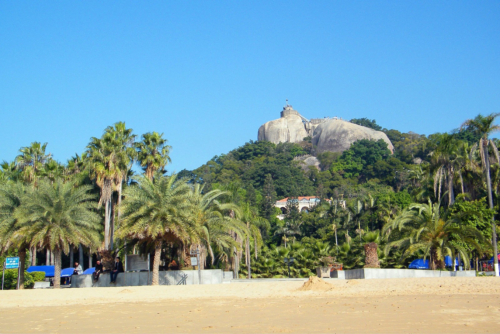 鼓浪屿的最高峰——日光岩