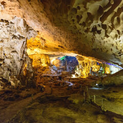 Sung Sot Cave, Ha Long Bay, Vietnam