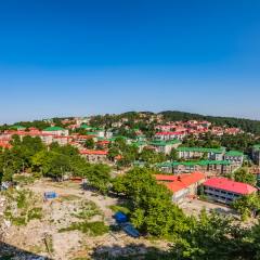 江西省九江市庐山风景区山庄别墅建筑景观 