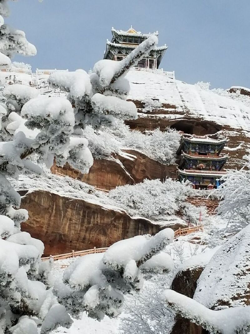 宁夏的冰雪圣地,看雪淞滑雪溜冰都能实现_固原游记_途牛