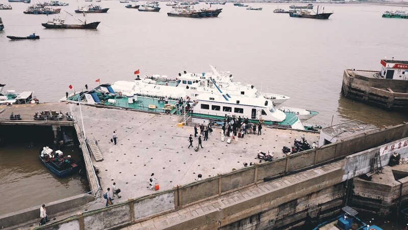 浙江中国最东边海岛每天限制200游客入岛花鸟岛干货