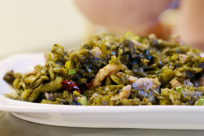 之前一直不知道什么叫阿婆菜,听了老板的解释这才明白了阿婆菜就是