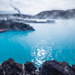 The Blue Lagoon geothermal spa is one of the most visited attractions in Iceland