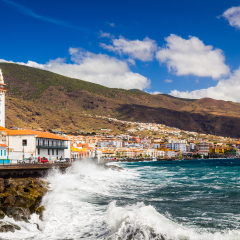 beautiful Basilica de Candelaria church in Tenerife, Canary Islands, Spain