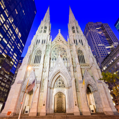 St. Patrick's Cathedral in New York City.