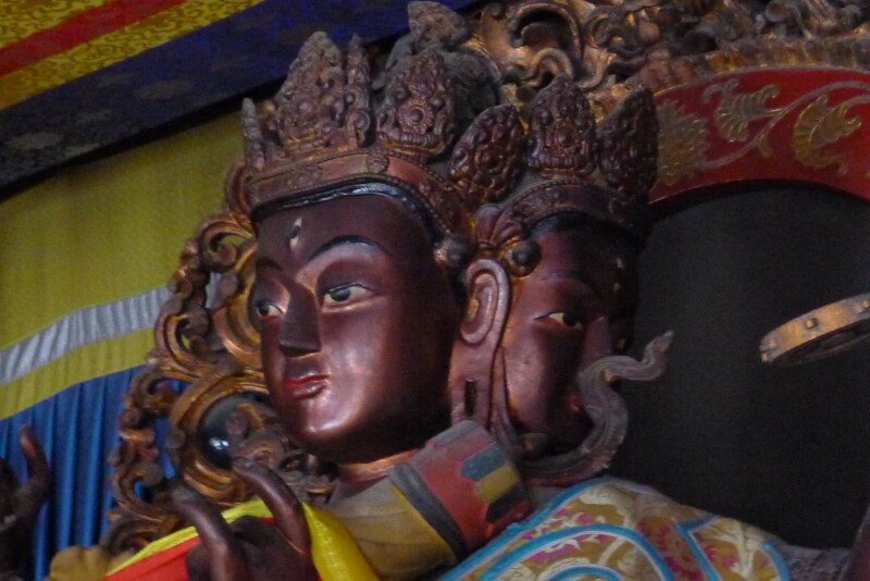 聊聊雍和宫里各个殿宇的主供佛像