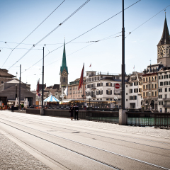 Beautiful view of Zurich, Switzerland