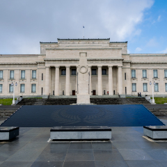 AUCKLAND, NEW ZEALAND .OCTOBER 3,2015;  Auckland War Memorial Museum