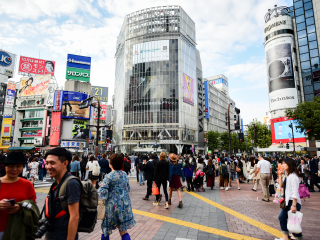 东京新宿商业街