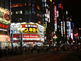 东京新宿商业街