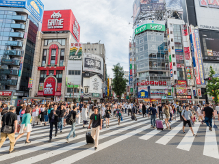 东京新宿商业街