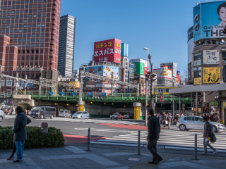 东京新宿商业街